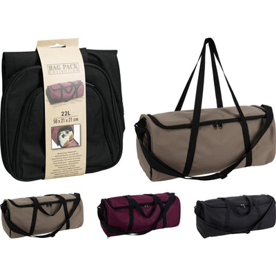Borsa sportiva collezione big pack 22l 50x21x21cm 3 ass.