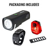 Set illuminazione Sigma aura 40 + nyte 10 usb ricaricabile