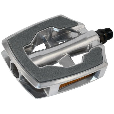 Pedals Marwi SP -890 Aluminum with Sandblock - Silver