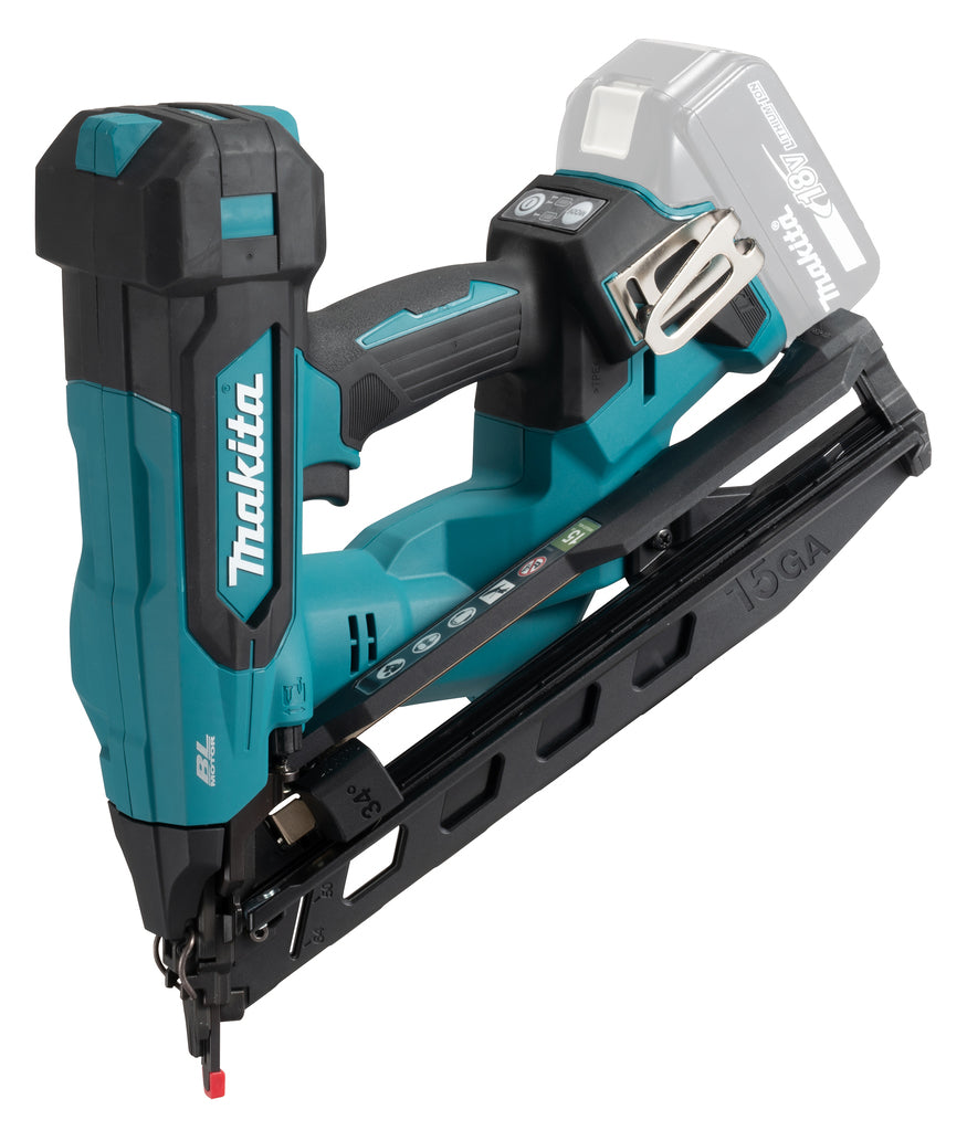 Chiodatrice a batteria Makita dbn620z 18v | lxt | 15 cal | senza batterie e caricabatterie - dbn620z
