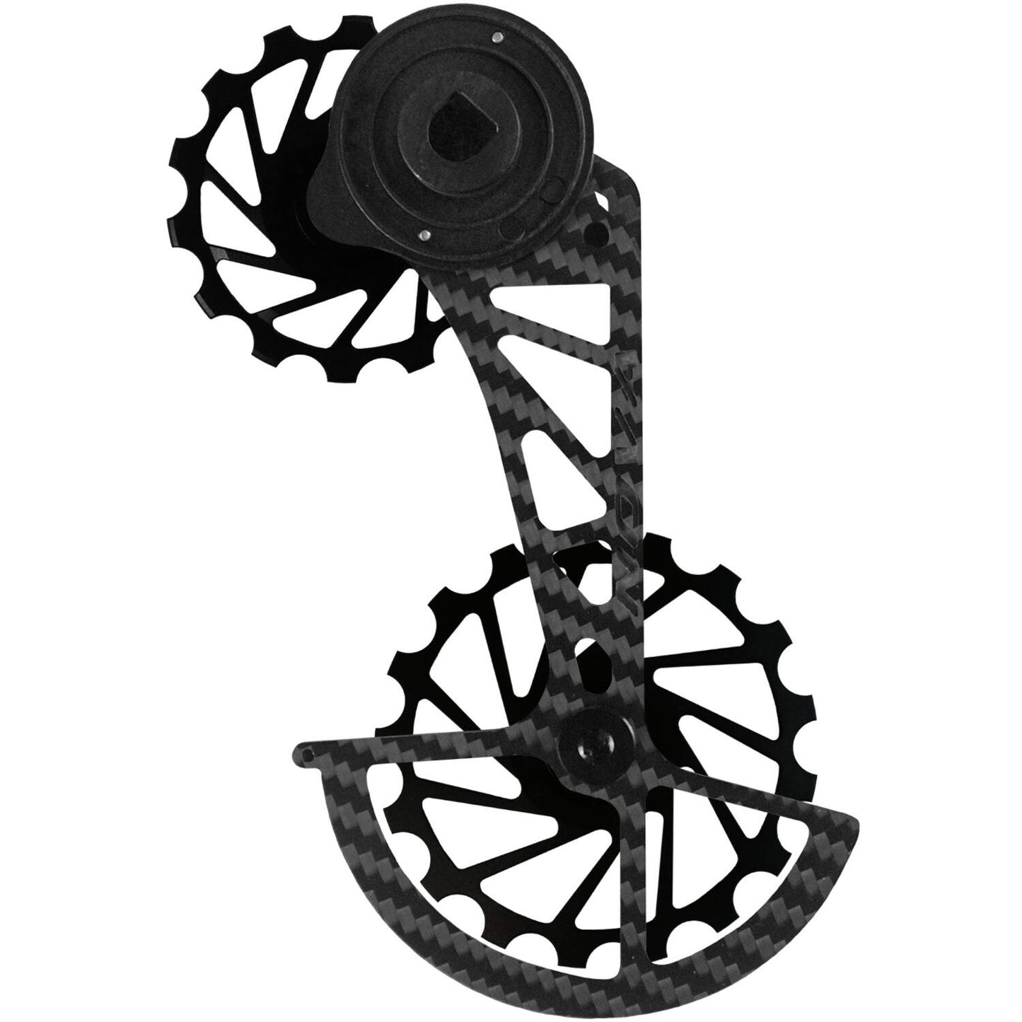 Novaride - axs xplr carbon ceramic derailleur sram red force zwart