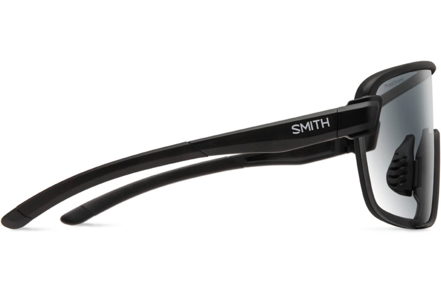 Smith Bril Bobcat Matte Black Chromapop Photochromic Clear to Grey