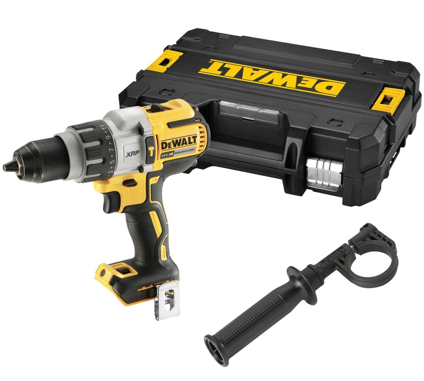 Trapano a percussione a batteria Dewalt DCD996NT XRP senza spazzole | senza batterie e corpo caricabatterie in tstak