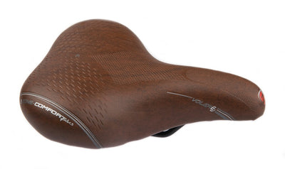 Zadel Selle Bassano Volare XL - bruin