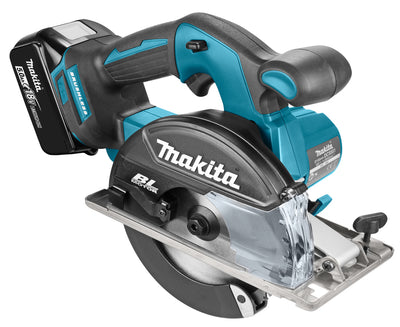 Sega circolare per metallo Makita dcs551rtj 18v 150 mm | Ioni di litio 18v 5.0ah