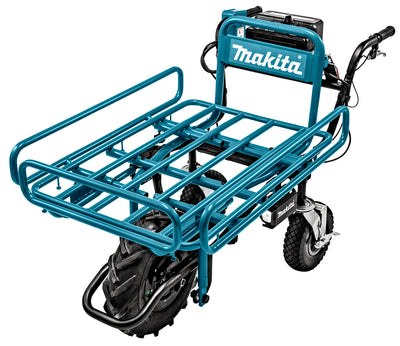 Makita dcu180zx1 | carriola 18v | con supporto per il trasporto | senza batterie e caricabatterie, in scatola - dcu180zx1