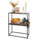 Home styling wandkastje sidetable 70x31x85cm