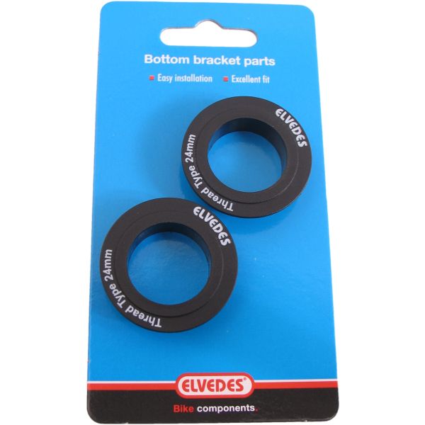 Tappi cuscinetto movimento centrale Elvedes per Shimano 24mm Outboard (2 pezzi)