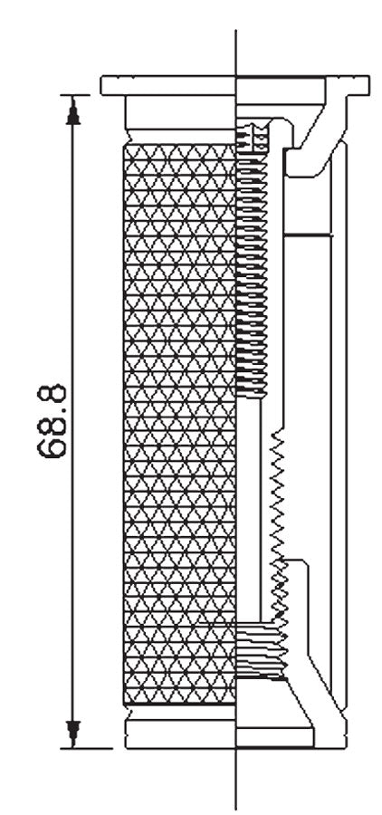 Expander deda 70x23,5 mm per forchetta 1⅛ senza topcap