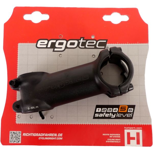 Voorbouw Ergotec Shark 31.8 mm 90 mm negro