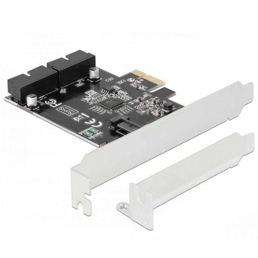 Delock PCI Express Card a 2 x head per pin interni USB 3.0