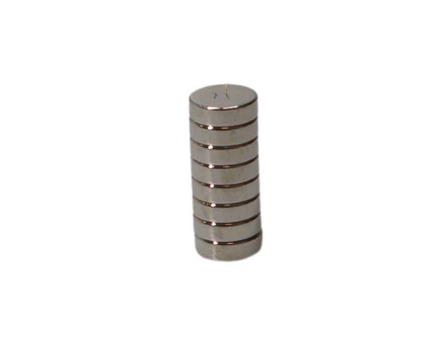 Deltafix Block Magnets Nickel - Film del radiatore - 10 x 3 mm - 8 pezzi.