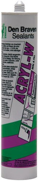 Den braven zwaluw acrylaatkit-w 310ml | wit - 10041501