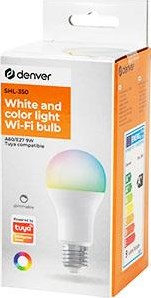 Denver LED GLS Opaca RGB E27 9W Dimmerabile Smart Wi-Fi Tuya - LED5030