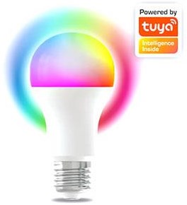 Denver LED GLS Opaca RGB E27 9W Dimmerabile Smart Wi-Fi Tuya - LED5030