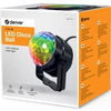 Denver Lampadina LED per feste discoteca 4w 7 funzioni +ab nera - 9700210