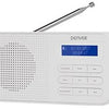 Enzo denver radio dab+ 230v of batterij + dual wekfunctie wit - 8140320