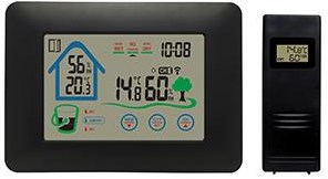 Display domestico della stazione meteorologica Denver con sensore esterno wireless - 8150200
