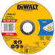 Dewalt 10x discos de corte metal acero inoxidable 125 mm x 1 mm - en estaño - dt42340tz