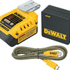 Adaptador de carga USB Dewalt 18v xr - dcb094k-qw - dcb094k-qw