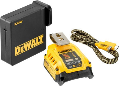 Adaptador de carga USB Dewalt 18v xr - dcb094k-qw - dcb094k-qw