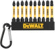 Accessori Dewalt Set punte 10 pezzi pz | 50mm-dt7276-qz