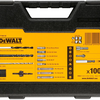 Accesorios Dewalt Juego de tornillos, taladros y sierras perforadoras de 100 piezas | dt71563-qz