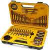 Accesorios Dewalt Juego de tornillos, taladros y sierras perforadoras de 100 piezas | dt71563-qz