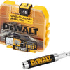 Accessori Dewalt dt71511 | set di punte con guida vite magnetica | 15 pezzi - dt71511
