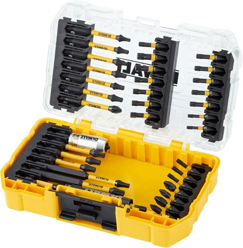 Accessori Dewalt Set di punte per cacciavite Torx Flextorq da 37 pezzi | in casi difficili - dt70732t-qz