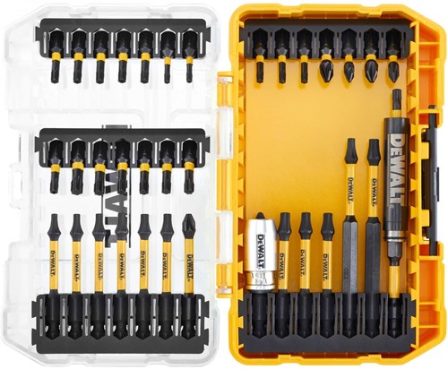 Accessori Dewalt Set di punte per cacciavite Torx Flextorq da 37 pezzi | in casi difficili - dt70732t-qz