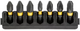 Set di punte per accessori Imp Dewalt | titolare + atto torsione | 25 mm | bitset | h1 x1, pbitset | h2x2, pz1x1, pz2x2, pz3x1 - dt70809-qz