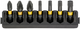 Set di punte per accessori Imp Dewalt | titolare + atto torsione | 25 mm | pz1 x1, pz2 x2, t15 x1, t20 x1, t25 x1, t30 x1 - dt70813-qz