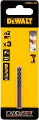 Accessori Dewalt trapano in metallo oro nero | 2mm-dt20512-qz