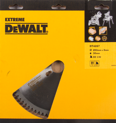 Accesorios dewalt sierra circularbl. s40 250x30x80t - dt4287-qz