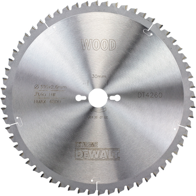 Accesorios dewalt sierra circularbl. s40 305x30x60t - dt4260-qz
