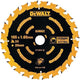 Dewalt accessoires dewalt dt10624 extreme cirkelzaagblad - 165 x 20 x 24t - hout (met nagels)