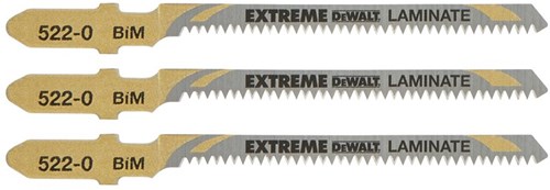 Accessori Dewalt lama per seghetto alternativo bim extreme per curve corte in legno e laminato (t101aof) - dt2081-qz