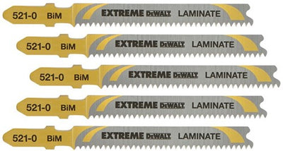Accessori Dewalt lama per seghetto alternativo bim extreme per segare velocemente legno e laminato (t101bif) - dt2080-qz