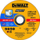 Dewalt accessori disco da taglio metallo 125x1x22,2mm 100 pezzi - dt20540-qz