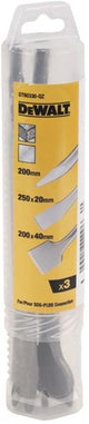 Accessori Dewalt dt60330-qz - Set scalpelli professionali SDS-plus 3 pezzi - dt60330-qz