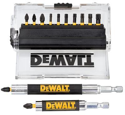 Imp accessori dewalt dt70574t-qz | set di punte per cacciavite con guida per vite | atto di torsione | 14 pezzi - dt70574t-qz