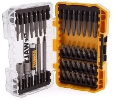 Accesorios Dewalt dt70709-qz | Juego de puntas de 33 piezas en casete resistente - dt70709-qz