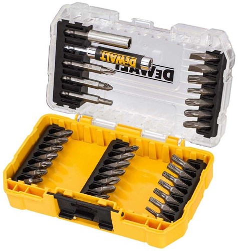 Accessori Dewalt dt70709-qz | Set di punte da 33 pezzi in cassetta con custodia rigida - dt70709-qz