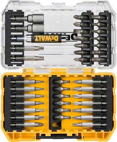 Accessori Dewalt dt70717-qz | Set di punte per cacciavite da 40 pezzi in custodia rigida - dt70717-qz