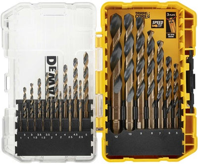Accessori Dewalt dt70729-qz | Set di punte per metallo HSS-G da 23 pezzi | in custodia rigida - dt70729-qz