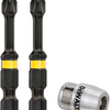 Dewalt accessoires impact torsion 2xph2 50 mm + 1 maglock - dt70536t-qz
