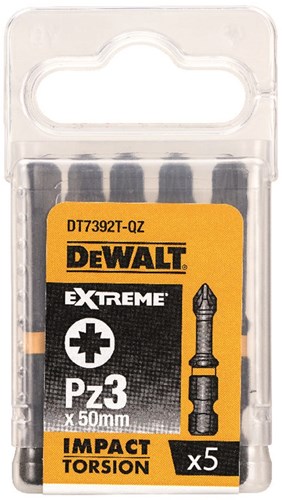 Imp accessori dewalt act torsione 50mm pz3 - dt7392t-qz