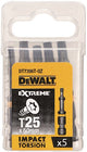 Dewalt accessoires impact torsion 50mm torx t25 - dt7396t-qz