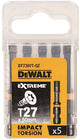 Dewalt accessoires impact torsion 50mm torx t27 - dt7397t-qz